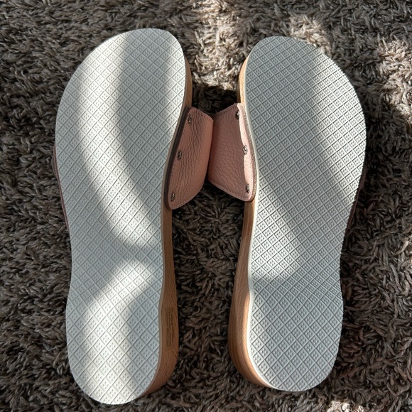 Burberry Brigitte Women's 38 US 8 Wooden Clog Slide - NWOT. Never Worn. Pink - Picture 5 of 10